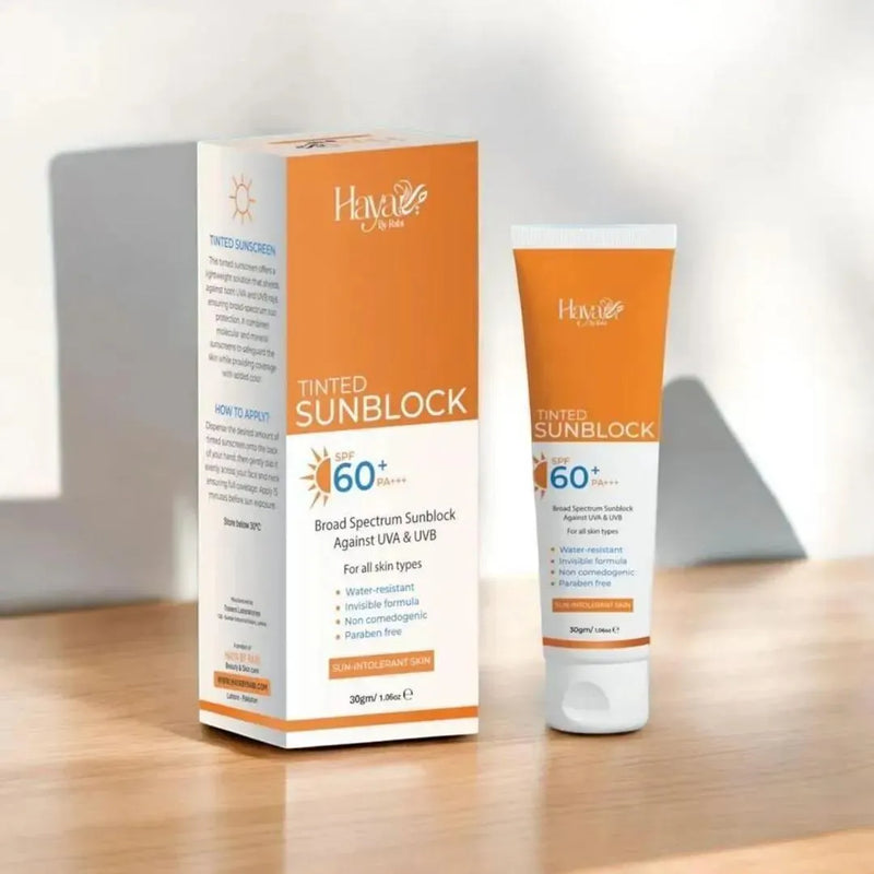 Haya Tinted Sunblock SPF 60+ All Skin Types
