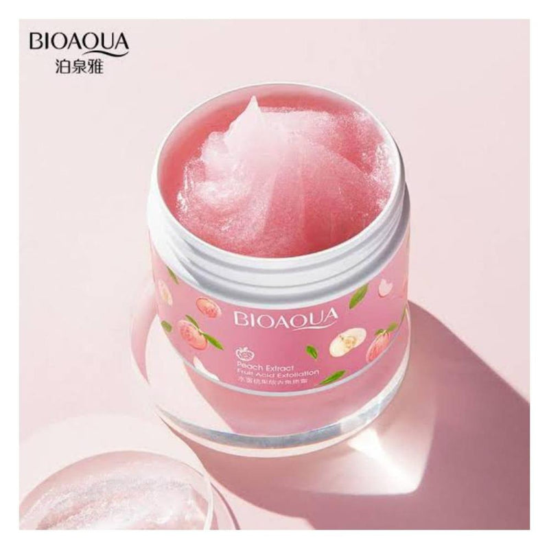 Peach Gel Exfoliator 140g Face Scrub